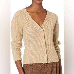 Vince Shaker Ribbed Cardigan